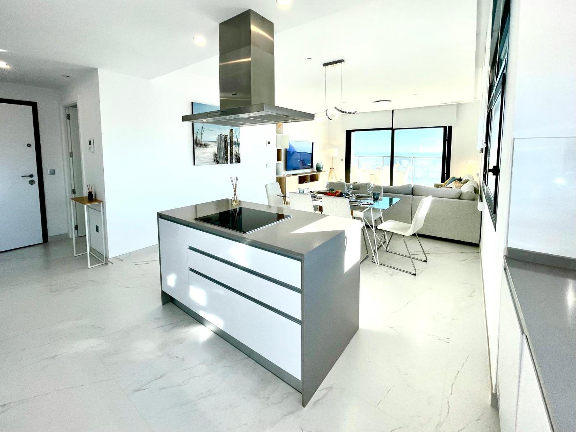 Luxury Apartment Sunset Cliffs Benidorm Bagian luar foto