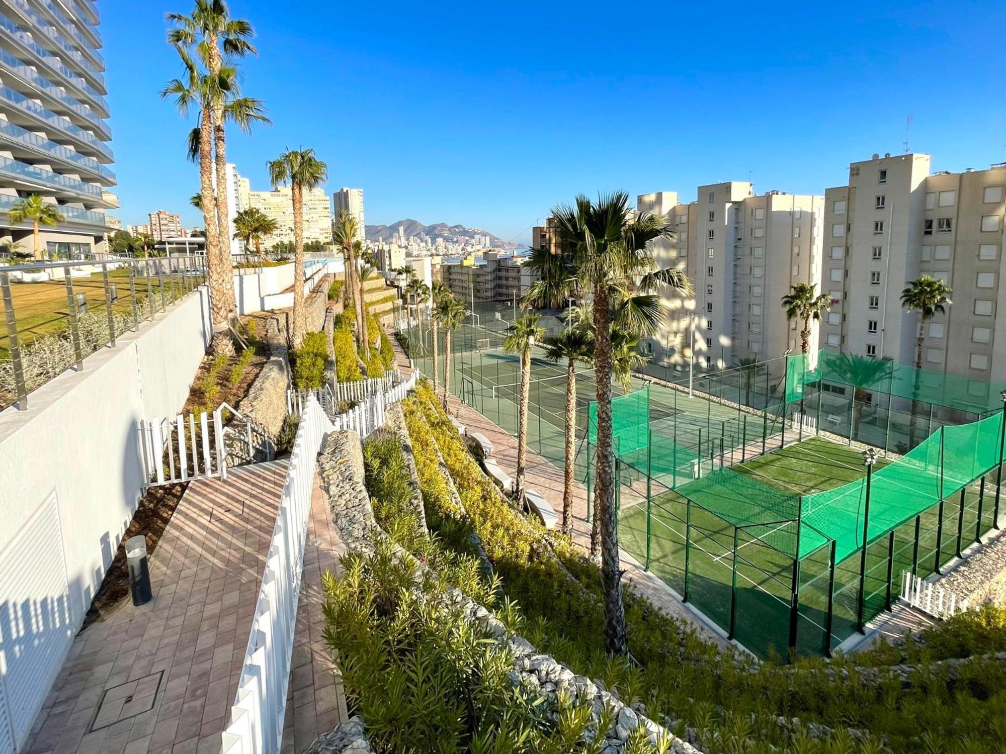 Luxury Apartment Sunset Cliffs Benidorm Bagian luar foto
